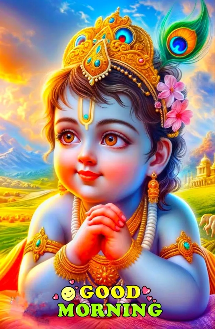 good-morning-krishna-images-7 Good Morning Krishna Images