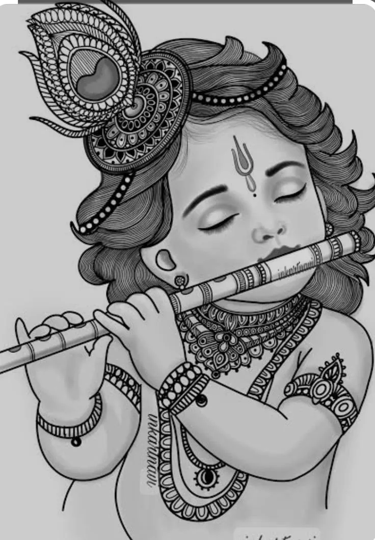 krishna-drawing-images-8 Krishna Drawing Images