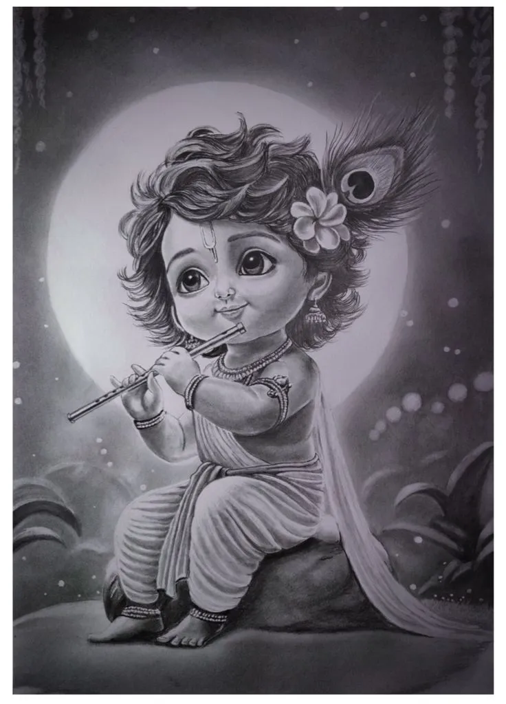 krishna-drawing-images-9 Krishna Drawing Images