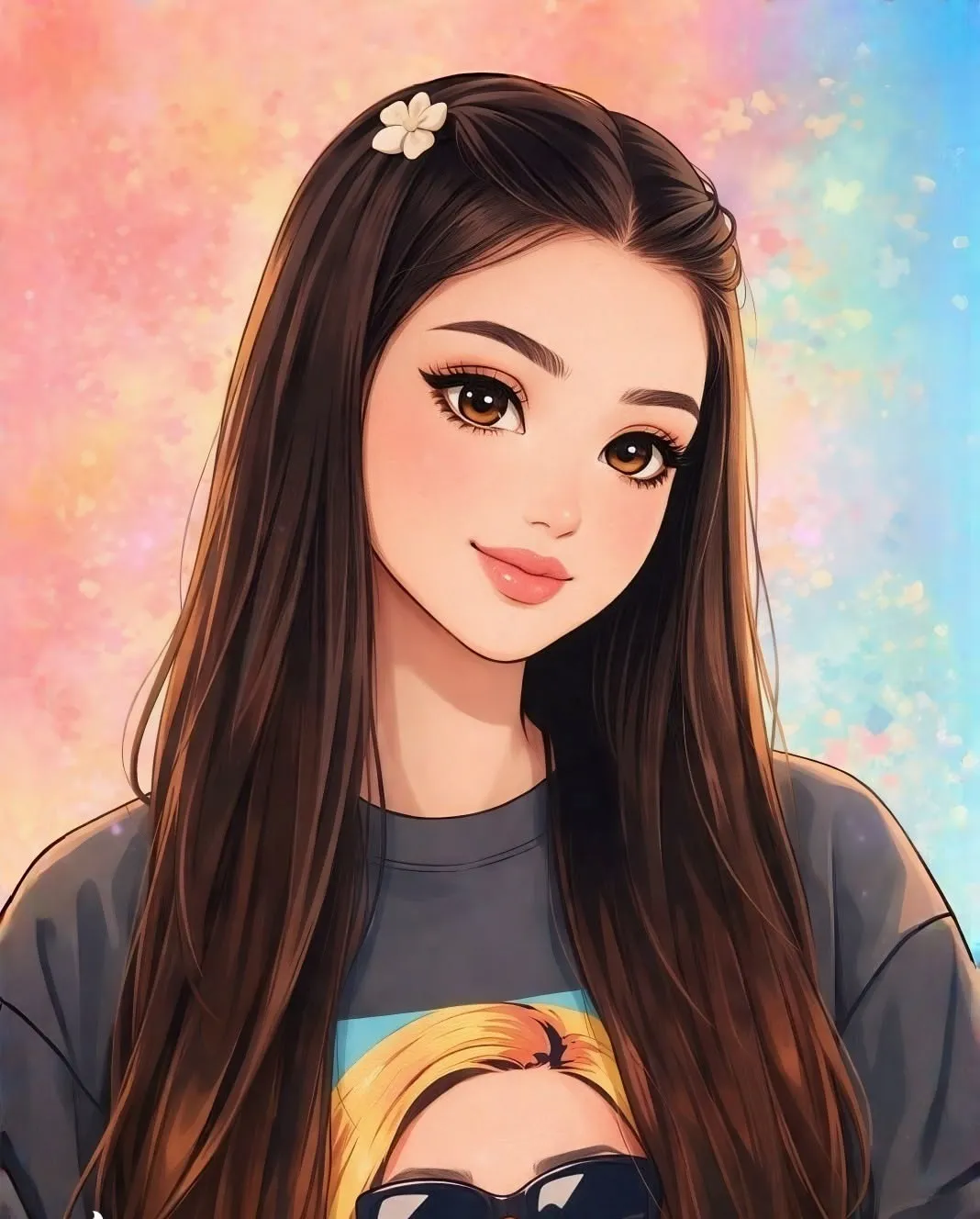 Girl Picture Cartoon