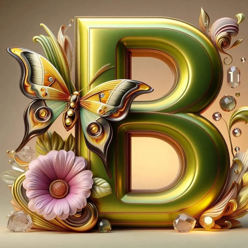b letter images