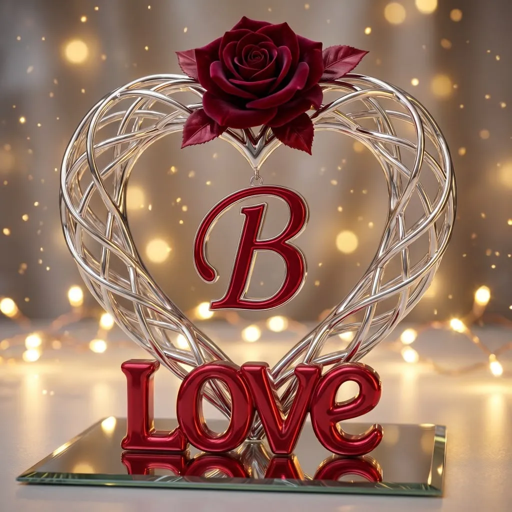 B Name Picture Love