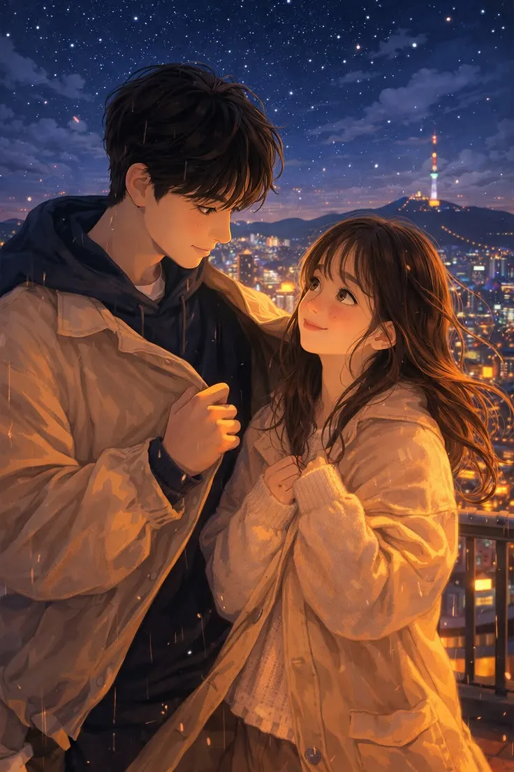 Cartoon Couple Pic