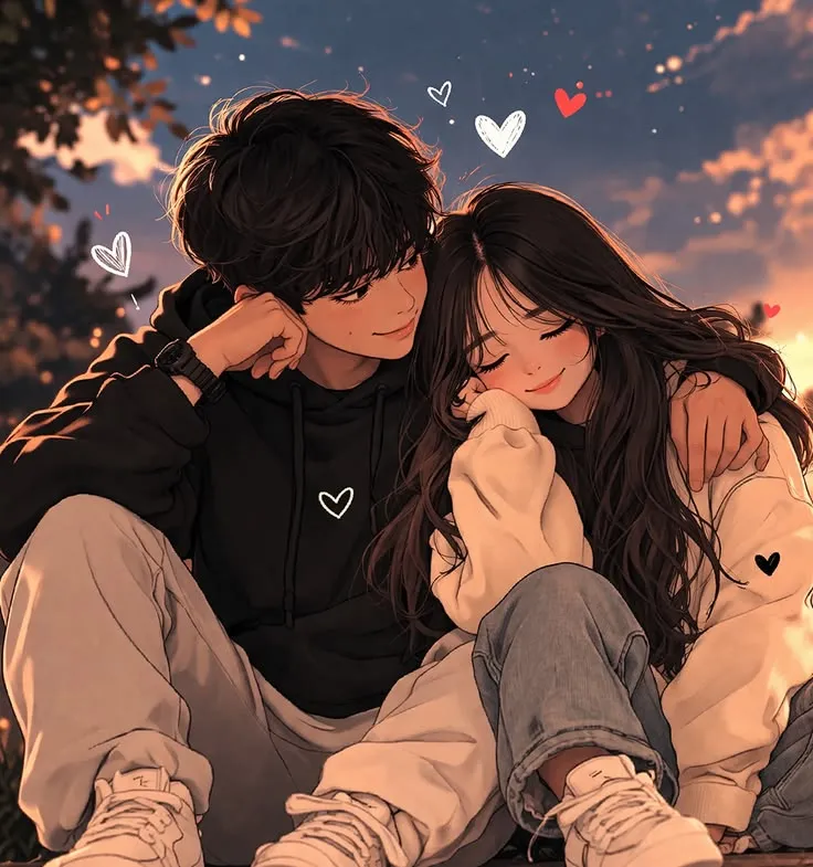 Cartoon Couple Pic