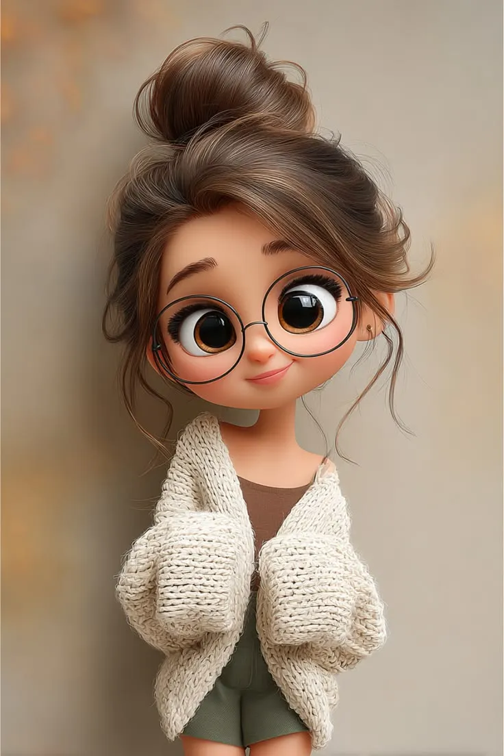 Cartoon Girl Photo