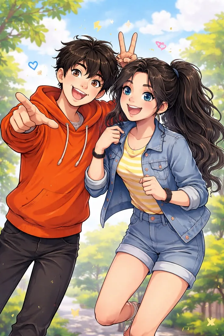 Couple Cartoon Photos