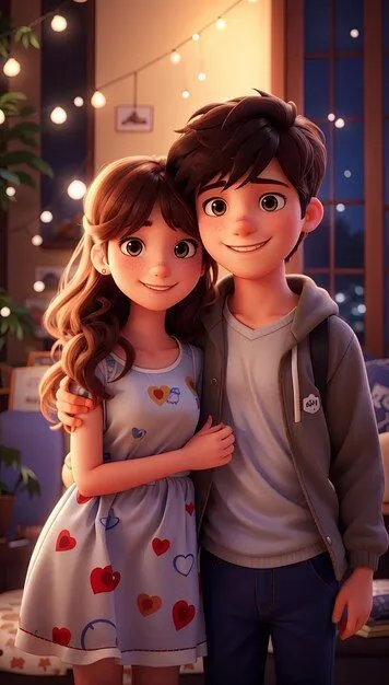 Couple Cartoon Pic Couple Cartoon Pic