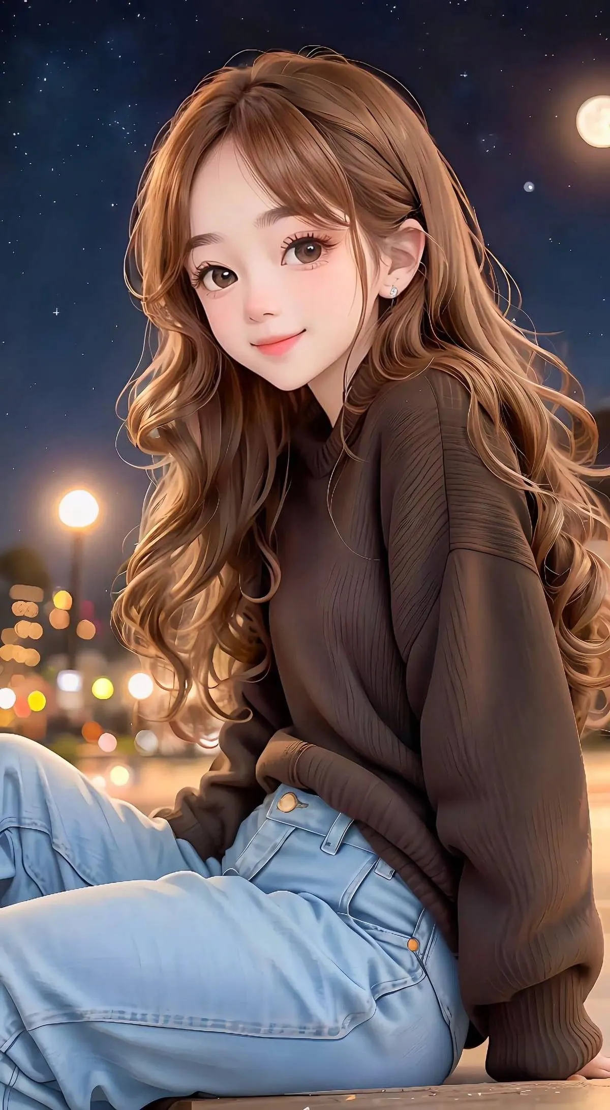 Cute Girl Pic Cartoon