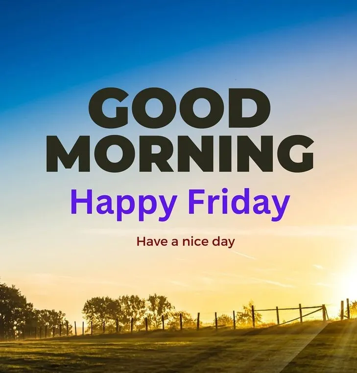 Good Morning Friday Images
