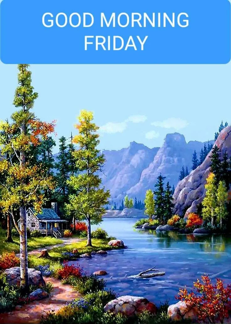Good Morning Friday Photo For Whatsapp