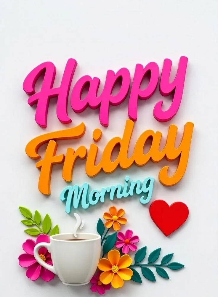 Good Morning Friday Photos For Whatsapp