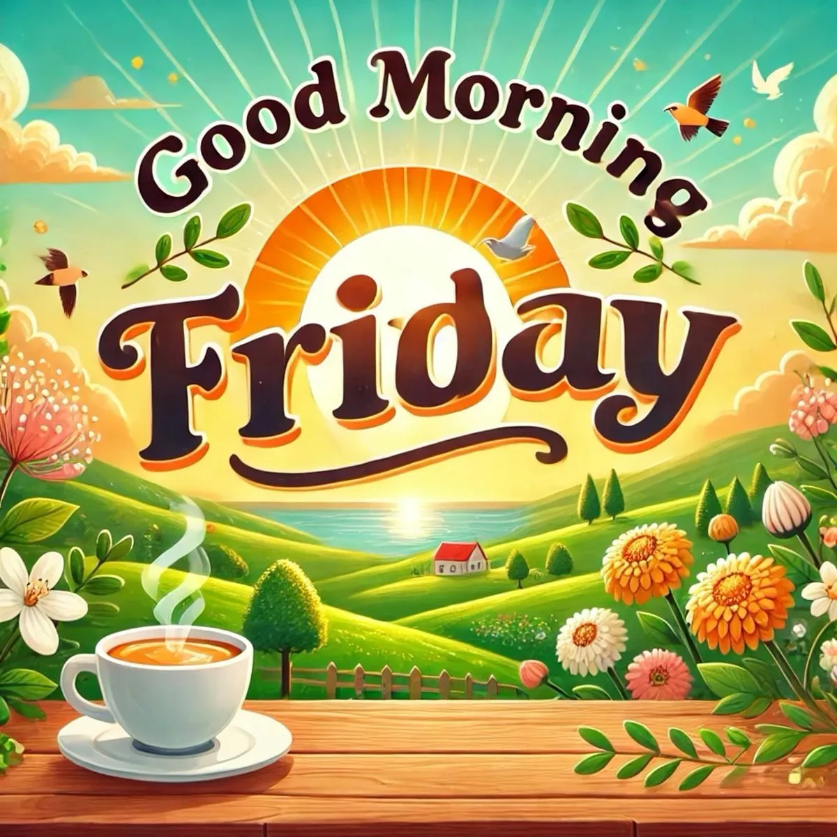 Good Morning Friday Images For Whatsapp