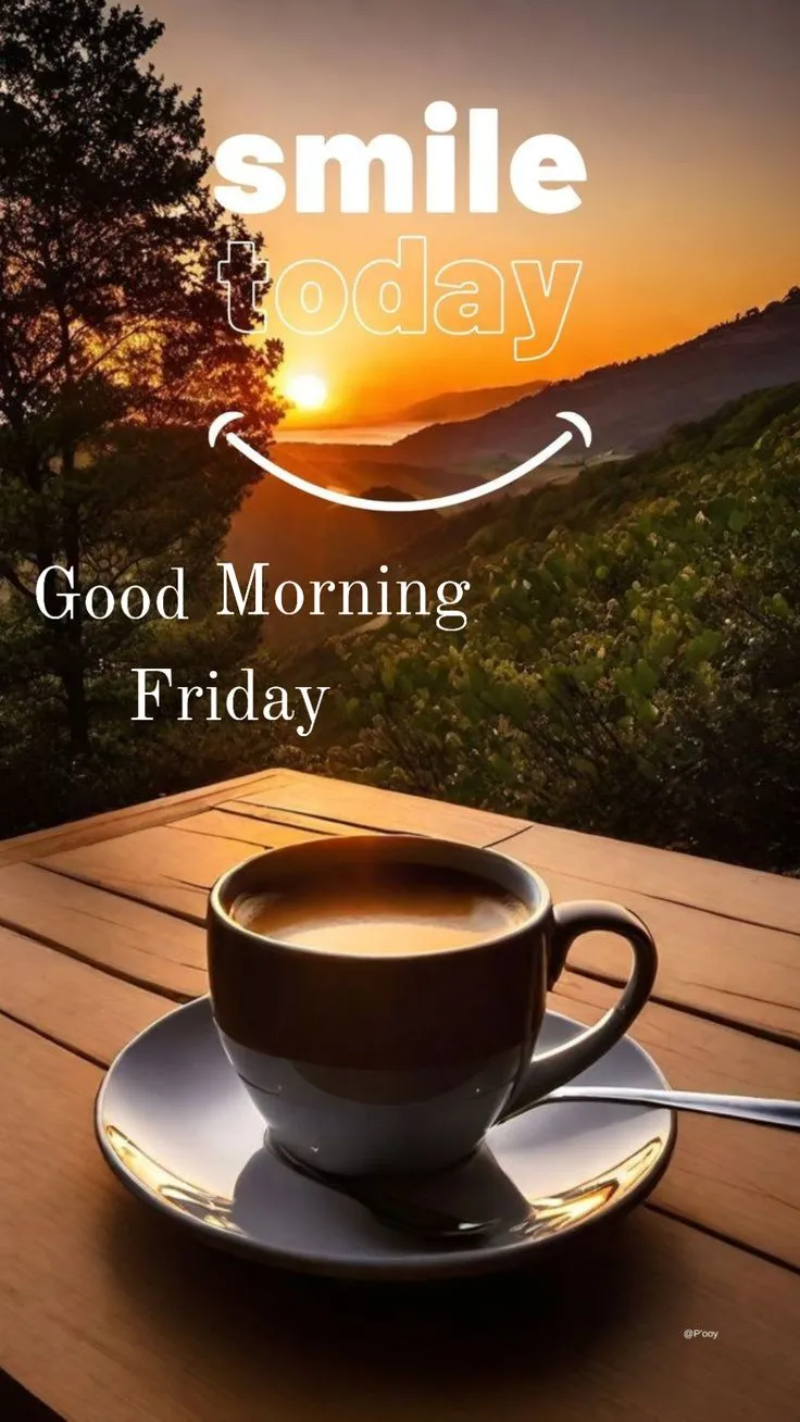 Good Morning Happy Friday Images