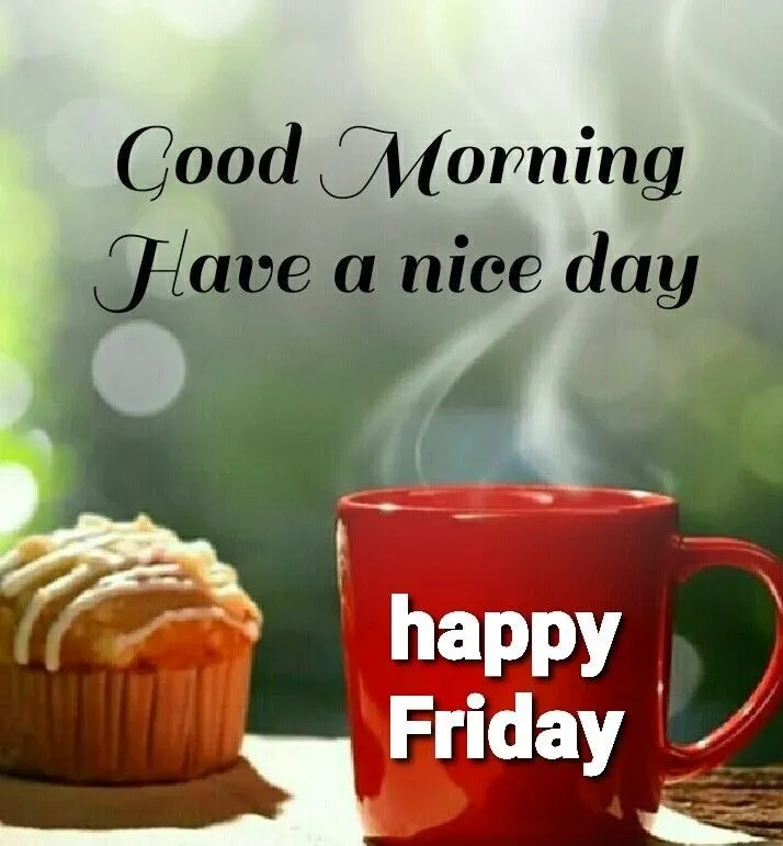 good morning happy friday photo