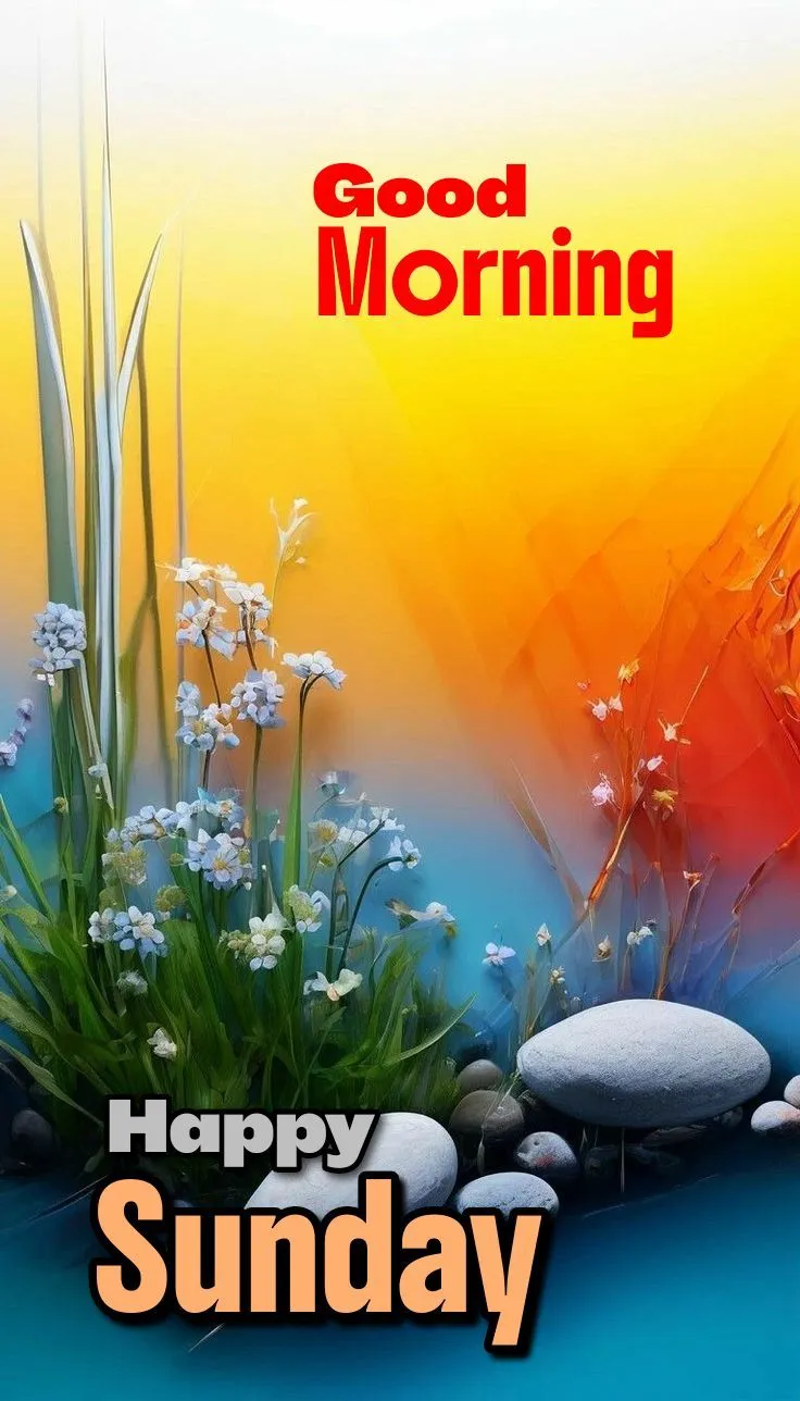 Good Morning Sunday Pic For Whatsapp