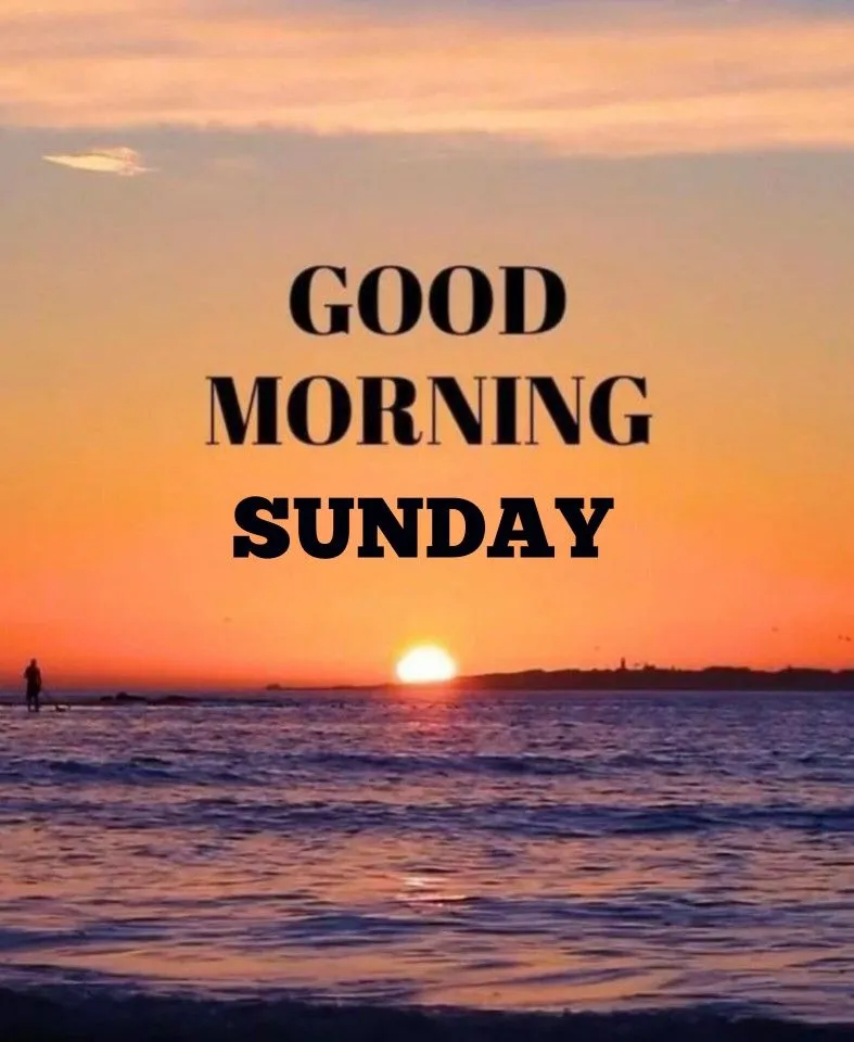 Good Morning Sunday Pics For Whatsapp