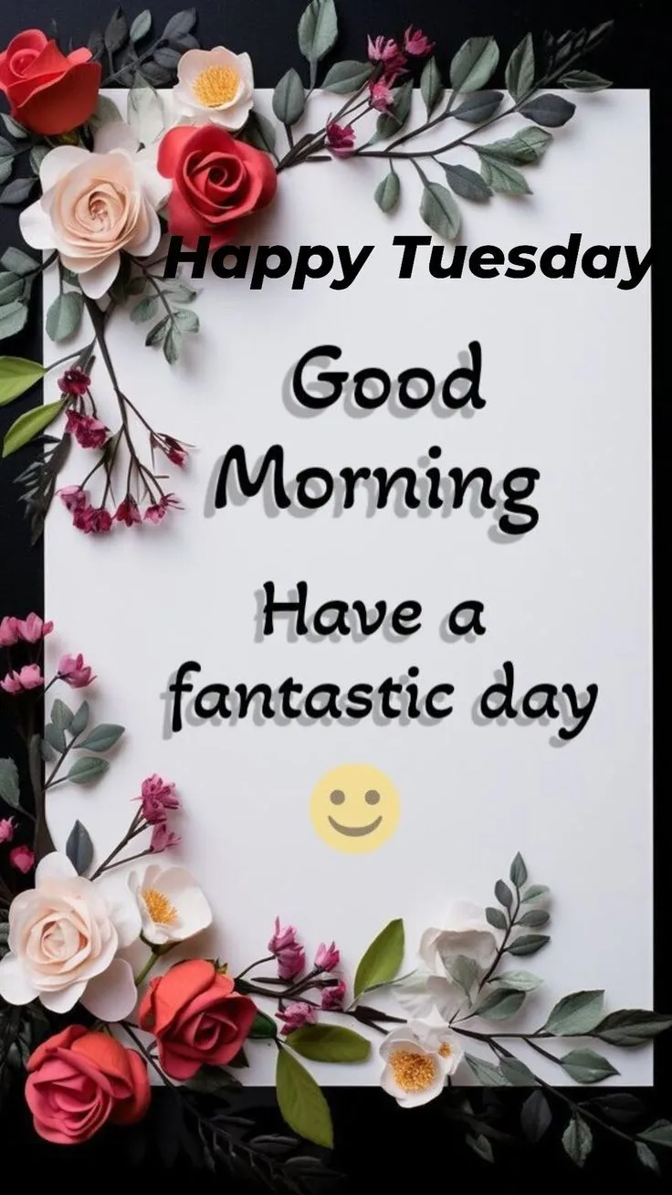 good morning tuesday photo