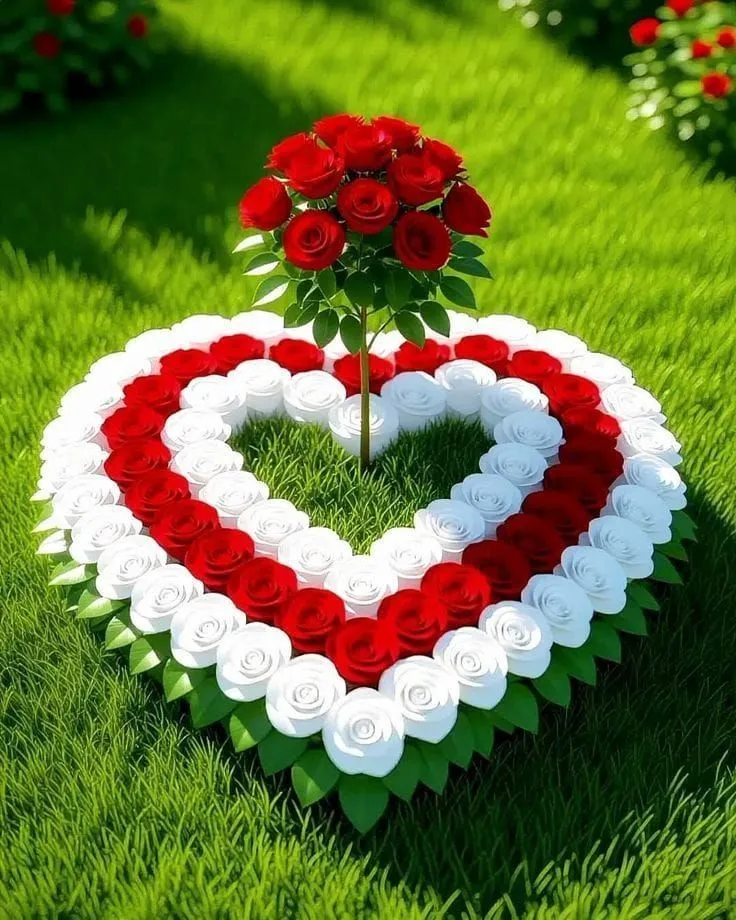 love heart dp