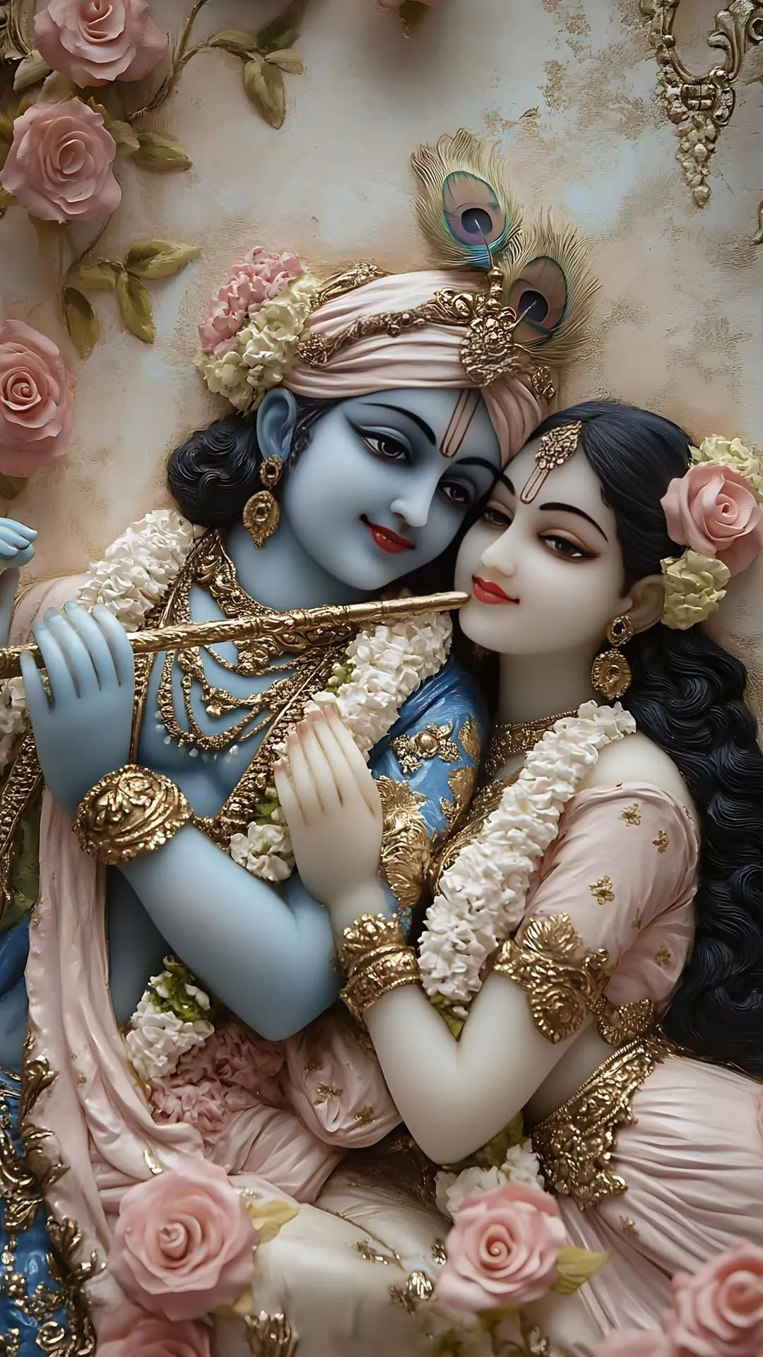 radha krishna love photo