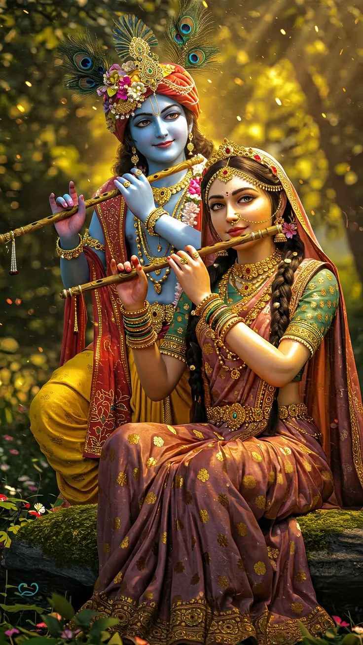 radha krishna love picture