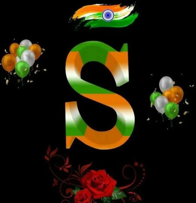 S Name Tiranga Image