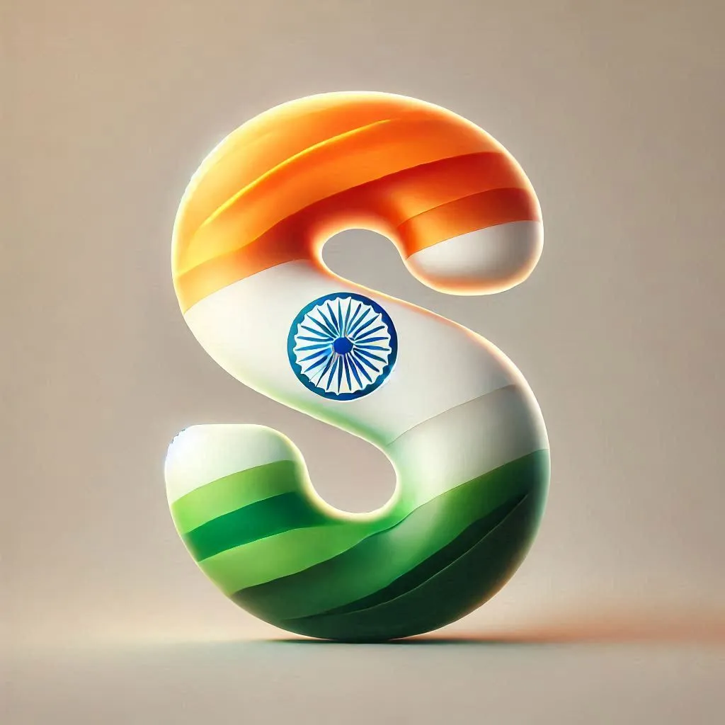 S Name Tiranga Image