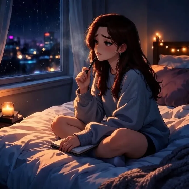 Sad Girl Cartoon Images