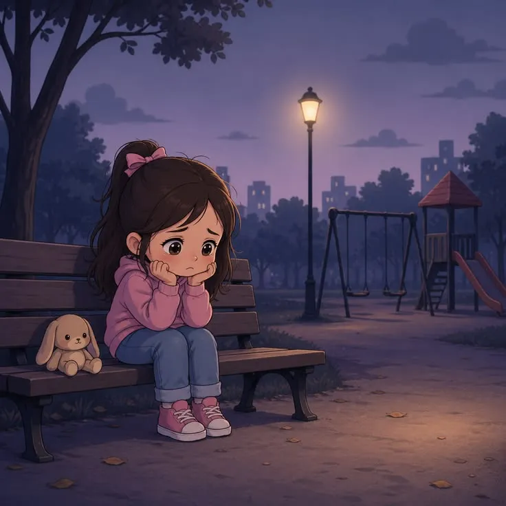 Sad Girl Cartoon Picture