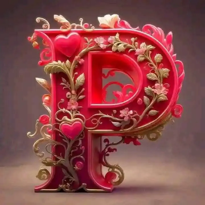 Stylish P Letter Images