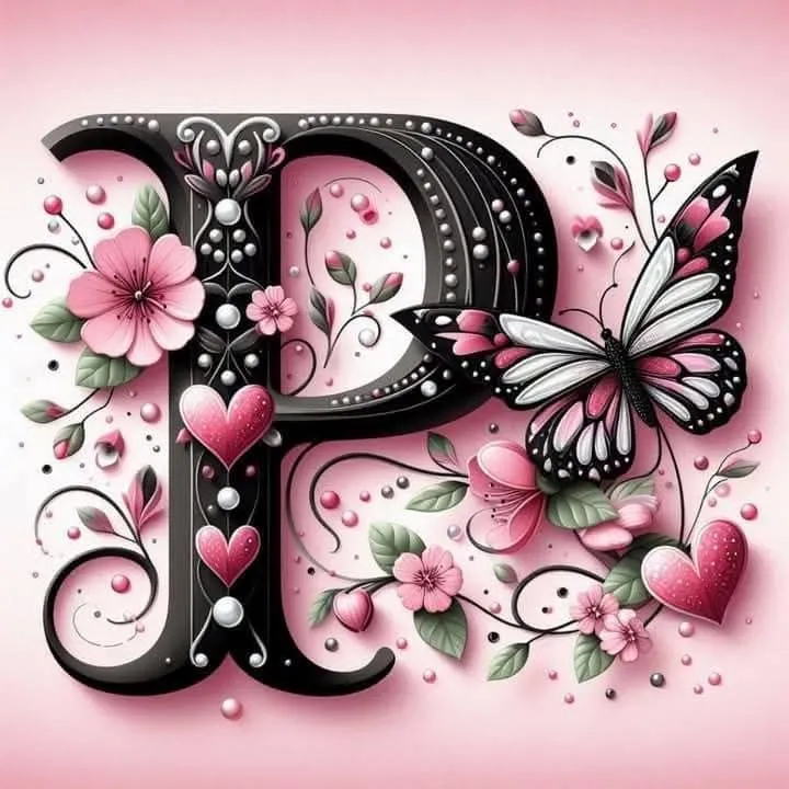 Stylish P Letter Images