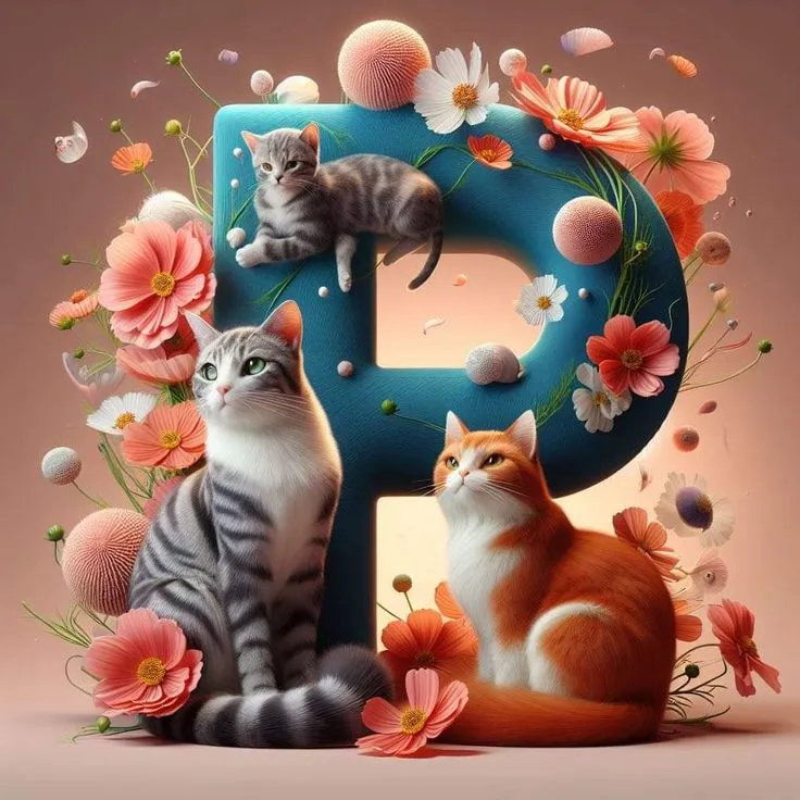 Stylish P Letter Images
