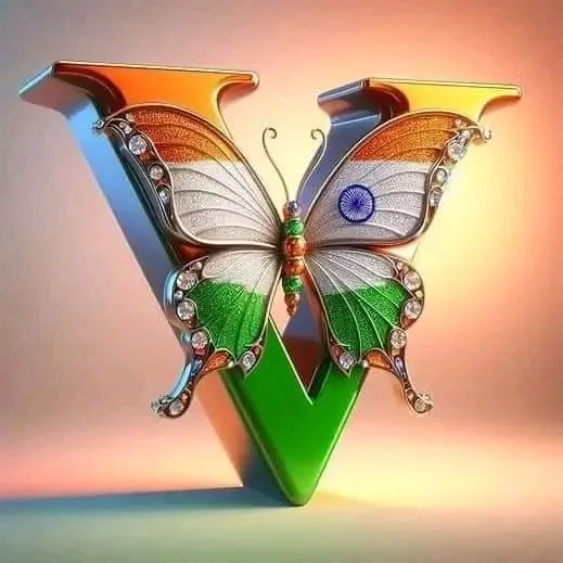 V Name Tiranga Image