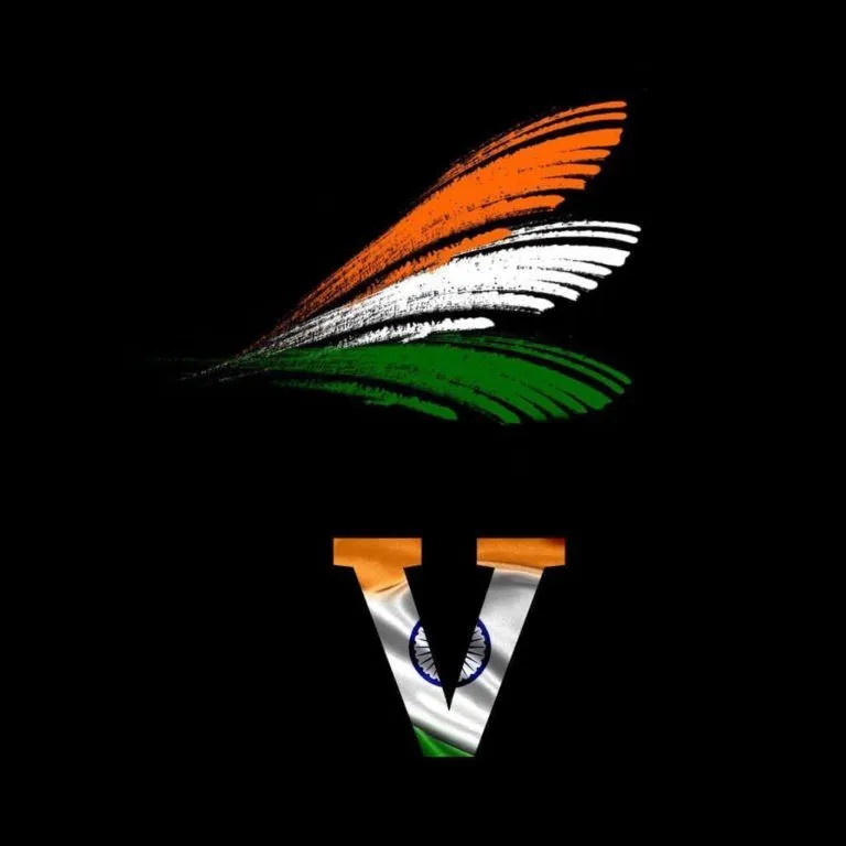 V Name Tiranga Image