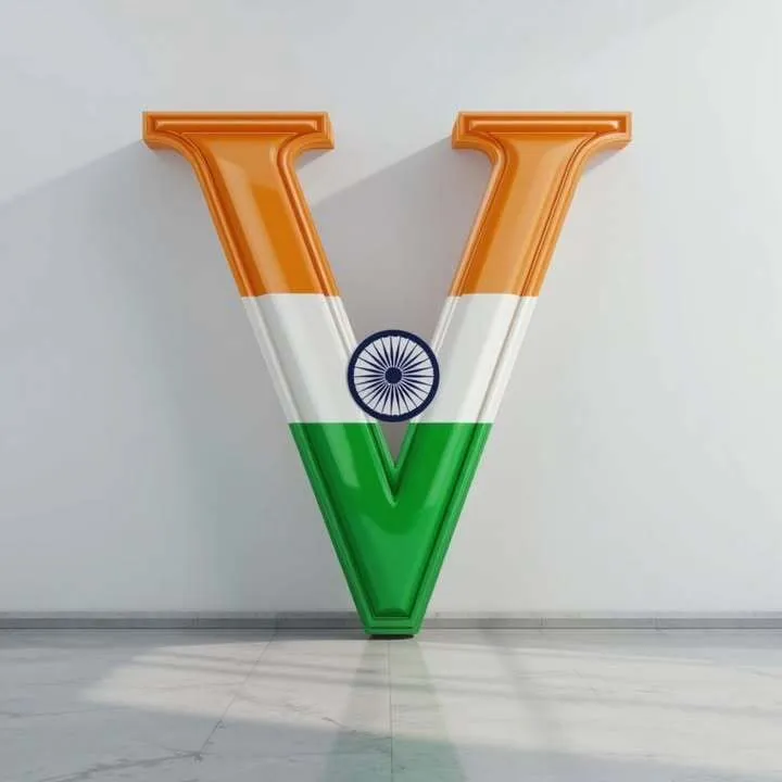 V Name Tiranga Pic