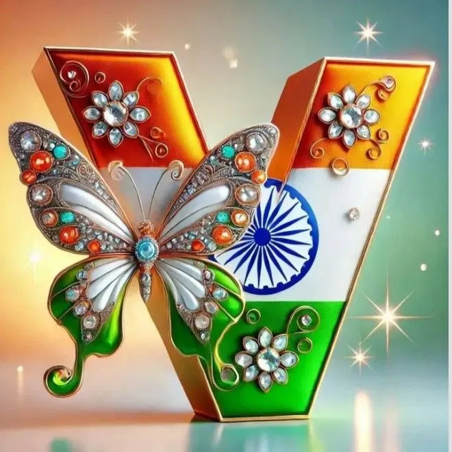 V Name Tiranga Picture